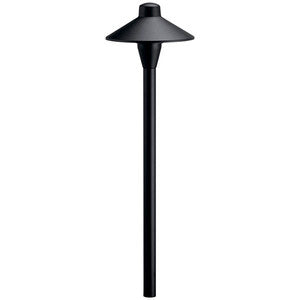 picture of outdoor pathway & step lights
