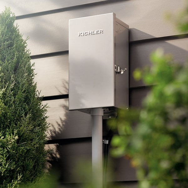 Picture of landscape lighting transformer